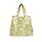 Wrapables Medium Foldable Tote Nylon Reusable Grocery Bags, Lemons